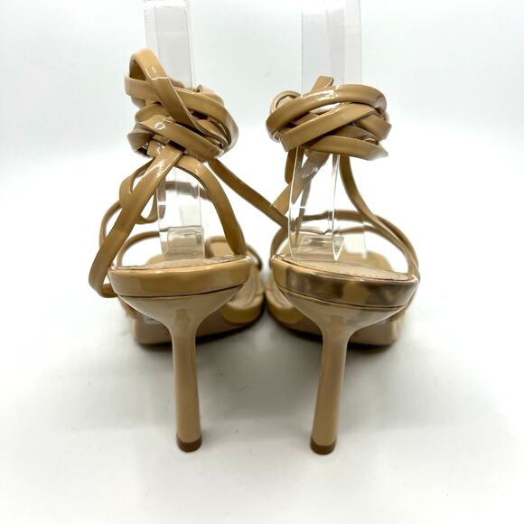 Schutz Krist Patent Leather Leather Sandals Women's 9 US - Picture 6 of 9